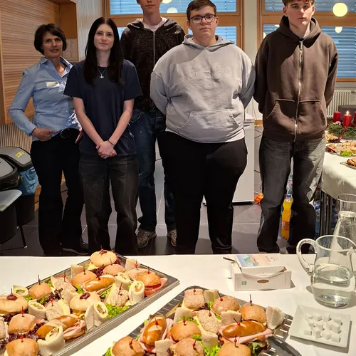 Team am Catering-Buffet